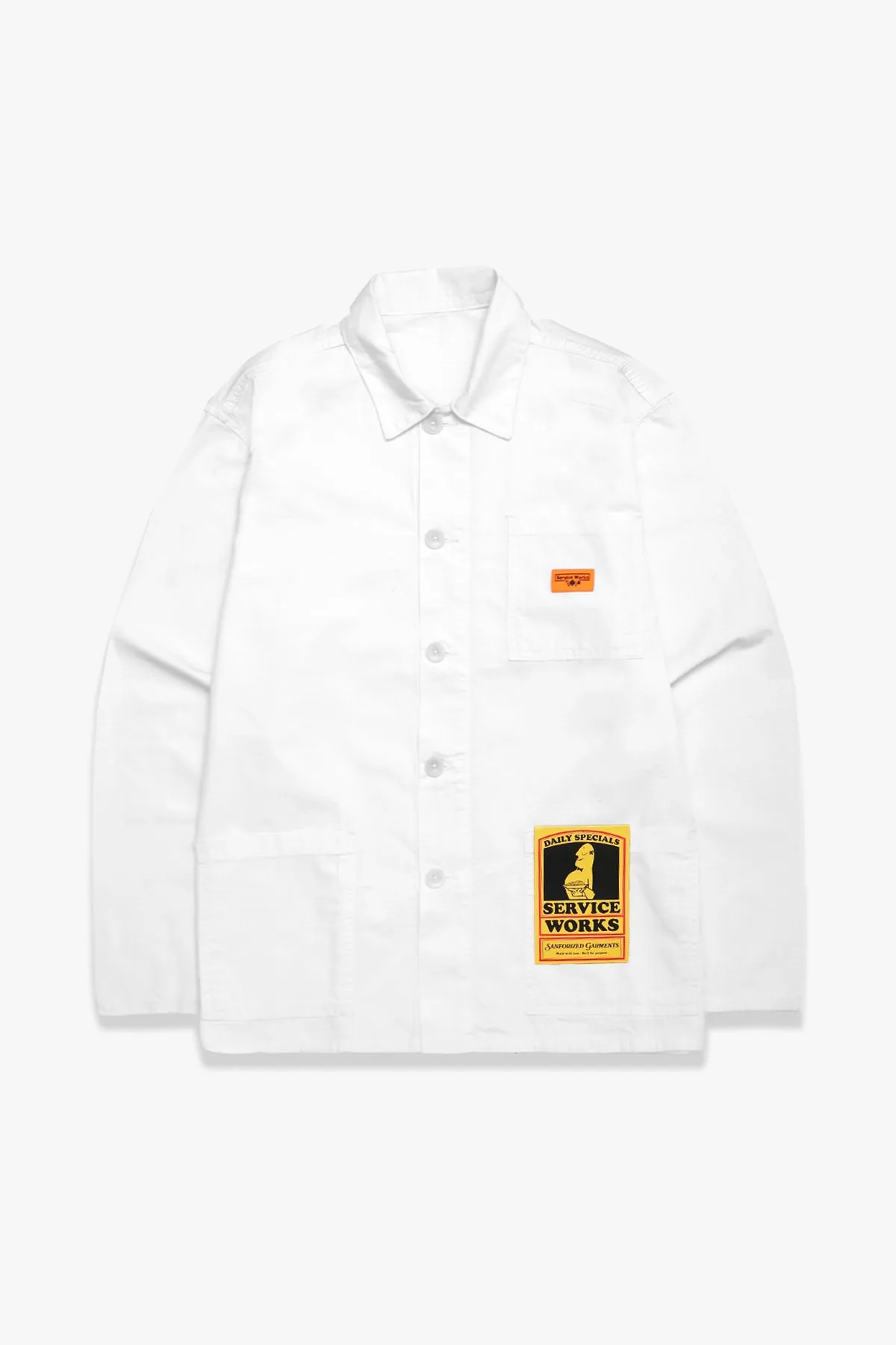 Service Works - Ripstop Coverall Jacket - Off White