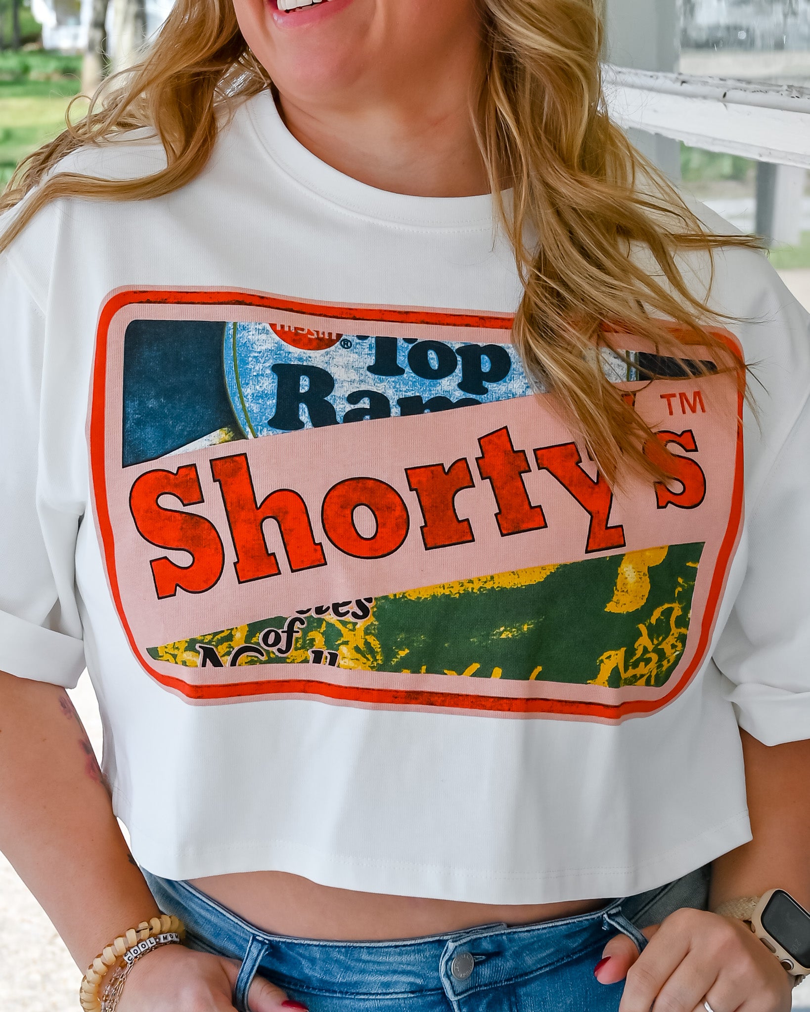 Shorty's Cropped Graphic Tee