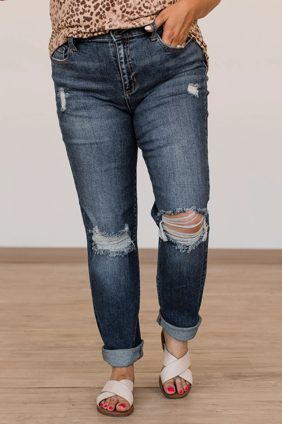 Sneak Peek Tomboy Skinny Jeans- Parker Wash