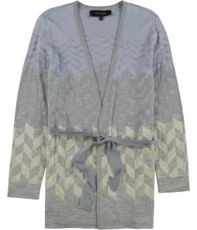 St. John Womens Degrade Herringbone Cardigan Sweater