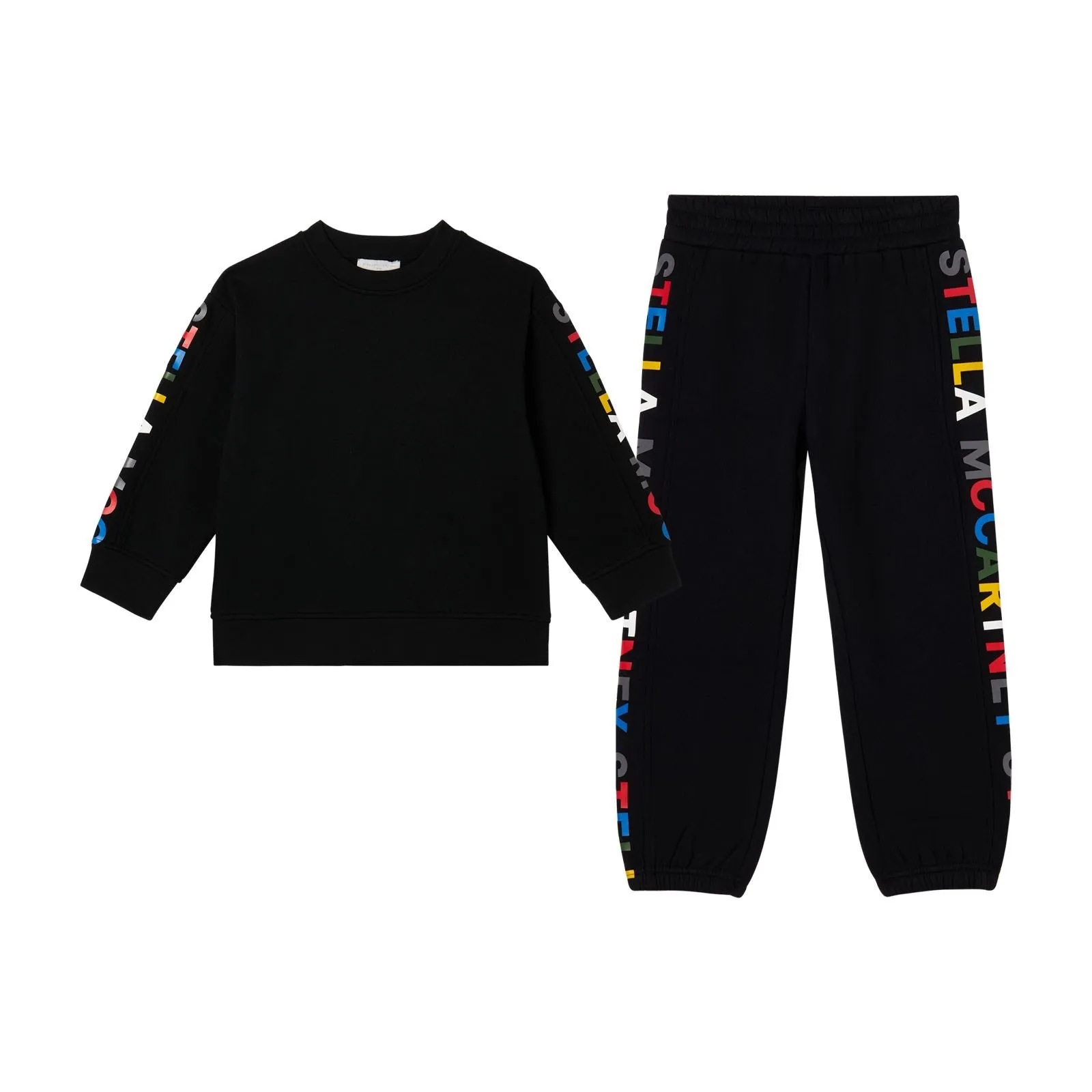 Stella McCartney Boy's Tracksuit w/ Colorful Side Logo