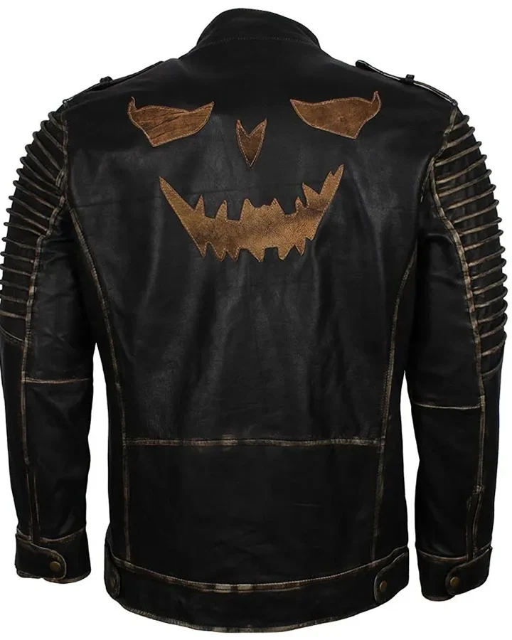 Suicide Squad Joker Black Biker Jacket - William Jacket