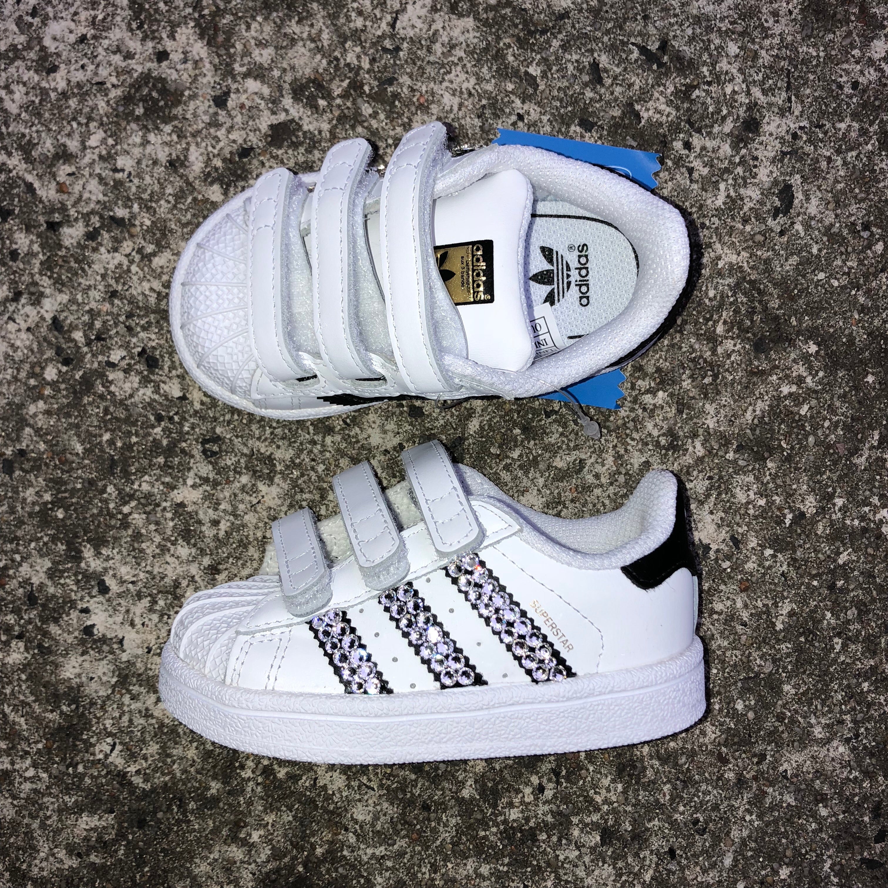 Superstar Toddler (White/Black)