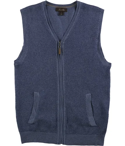 Tasso Elba Mens Textured Sweater Vest, TW1