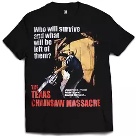 Texas Chainsaw Black Tee