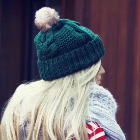 The Ashton Beanie in Green