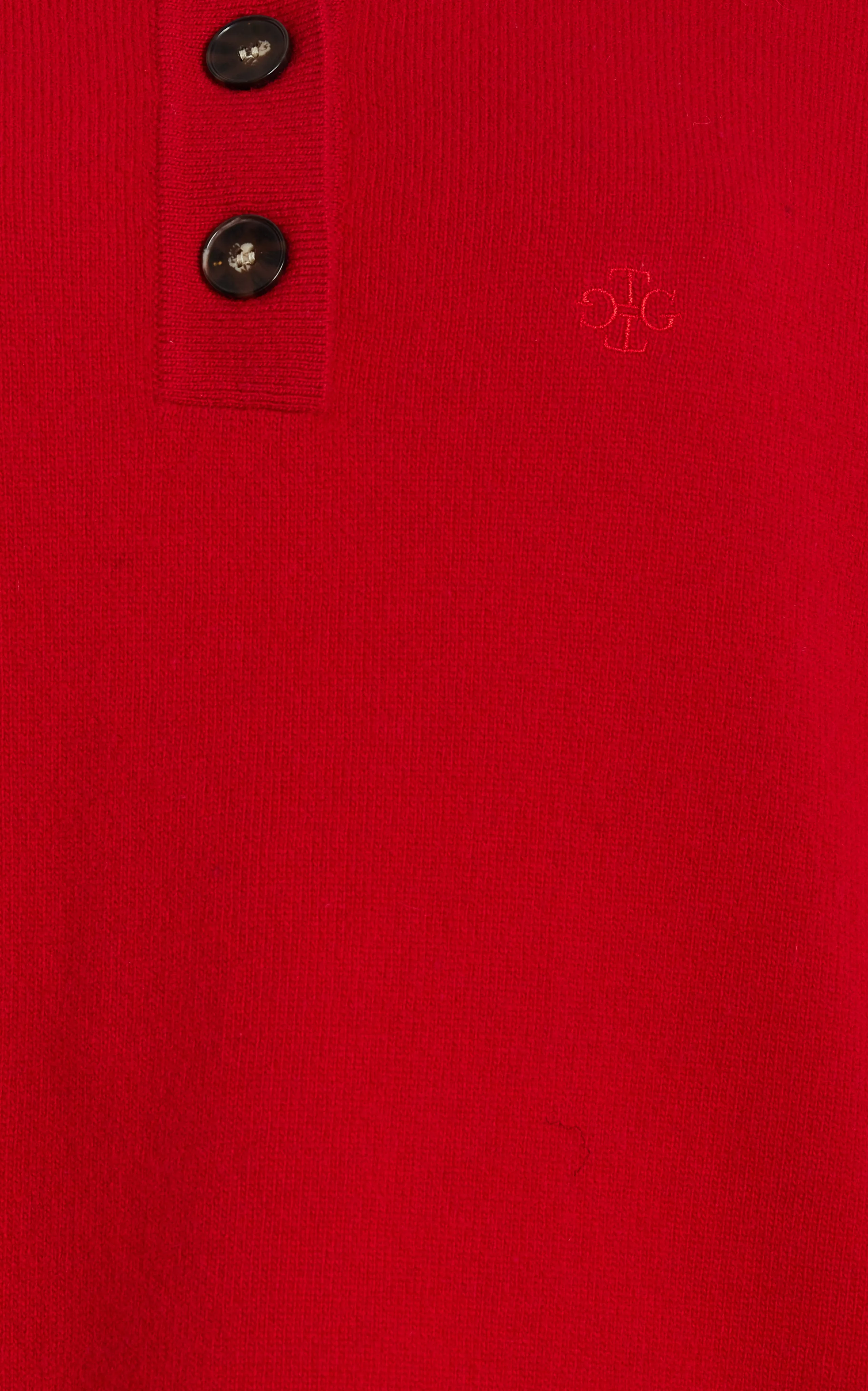 THE GARMENT Como Knit Wool-Cashmere Polo Sweater