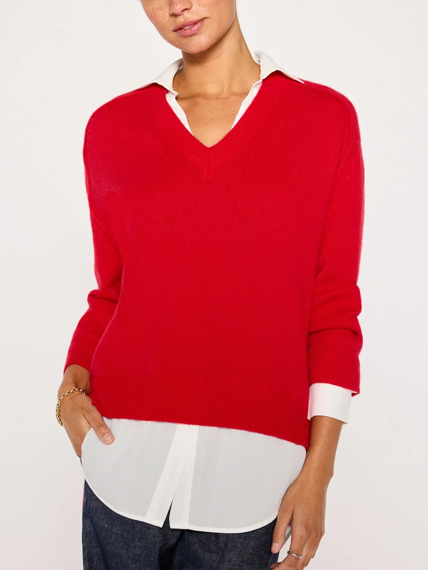 The Looker Layered V-Neck