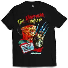 The Nightmare Returns Black Tee