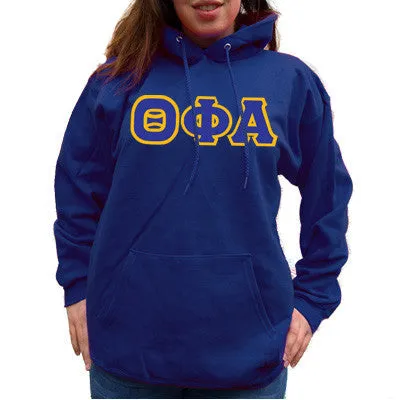 Theta Phi Alpha Hanes 10oz. Hoodie - Hanes F170 - TWILL