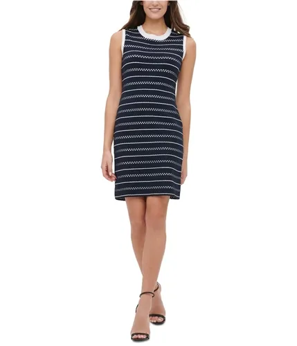 Tommy Hilfiger Womens Stripe Sweater Dress, TW1