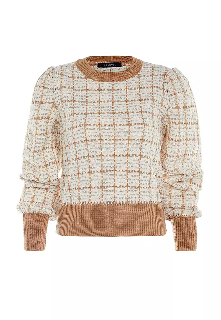 Trendyol Tweed Sweater