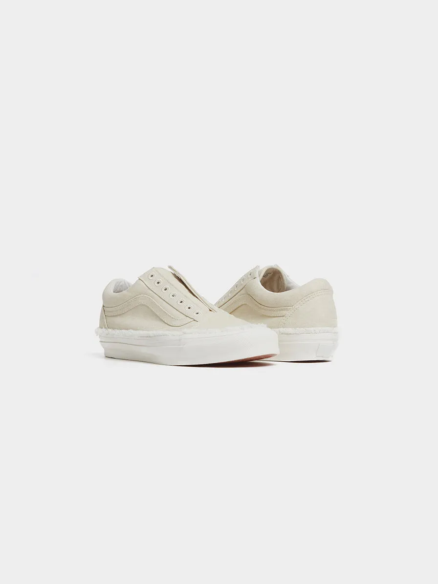 U OG Old Skool LX Raw Edge, White