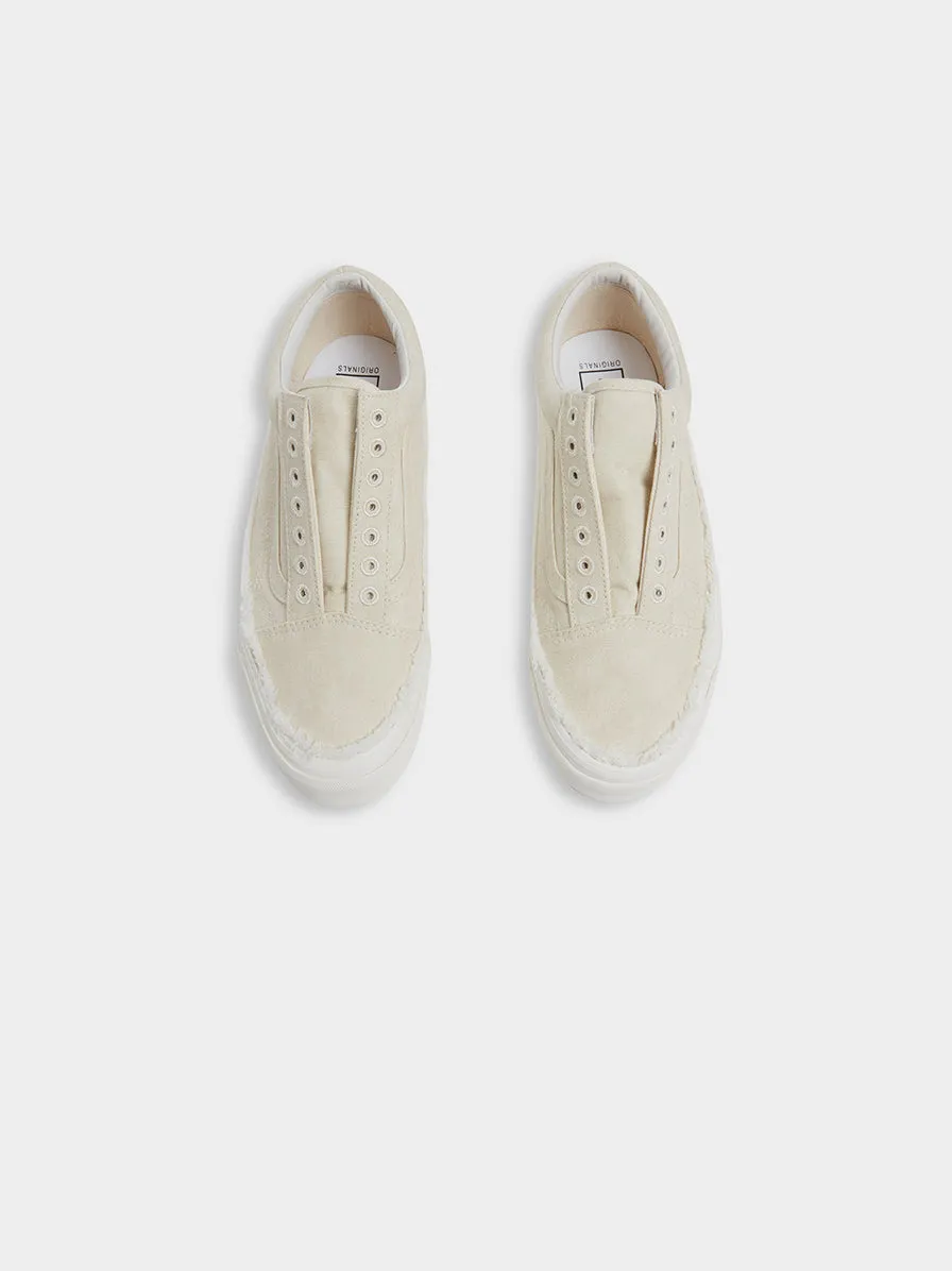 U OG Old Skool LX Raw Edge, White