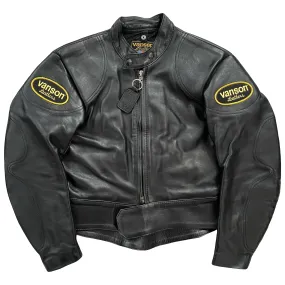 Vanson Leathers Motorcycle Racer Jacket - S