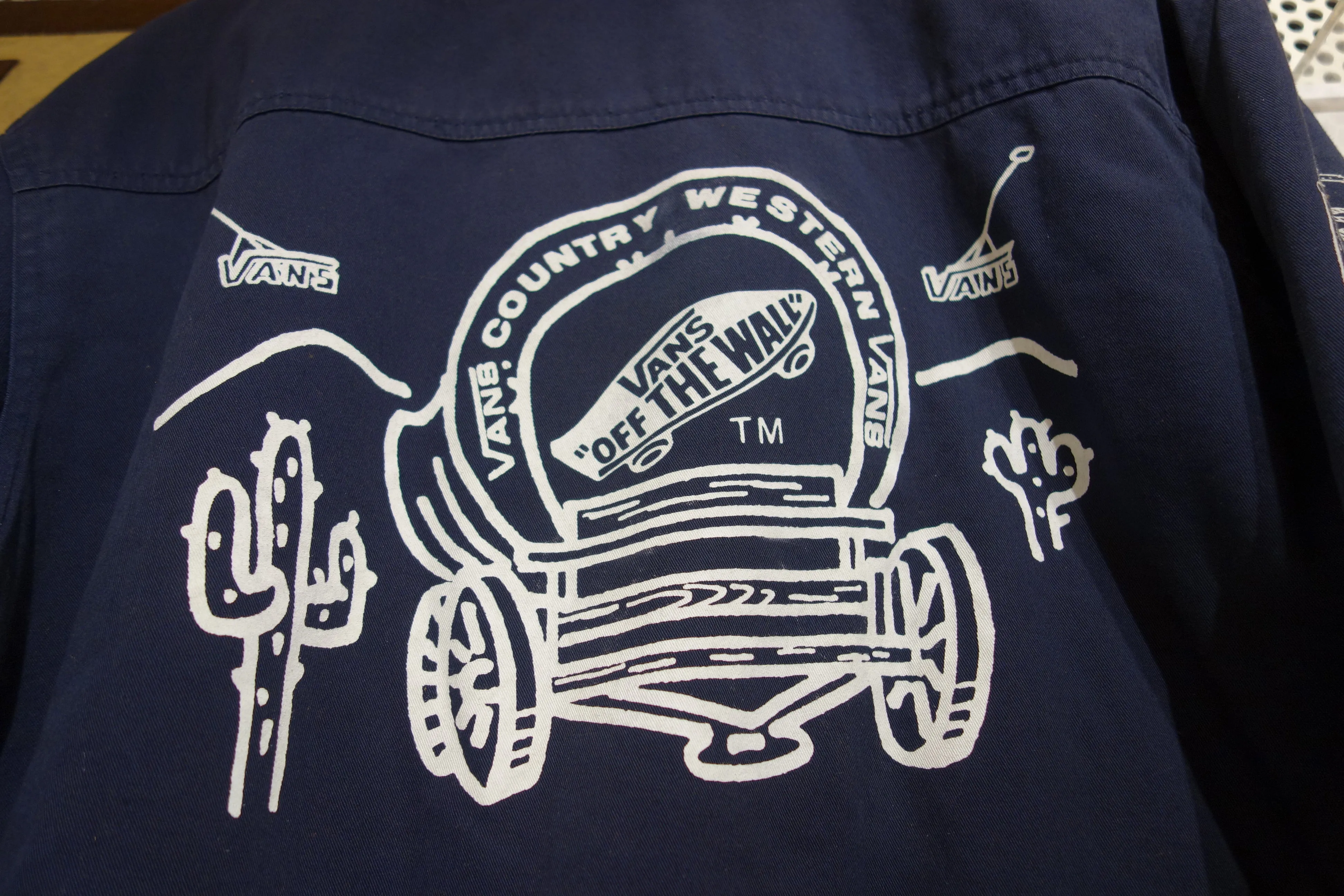 vintage(?) van's custom c&w jacket ~ L