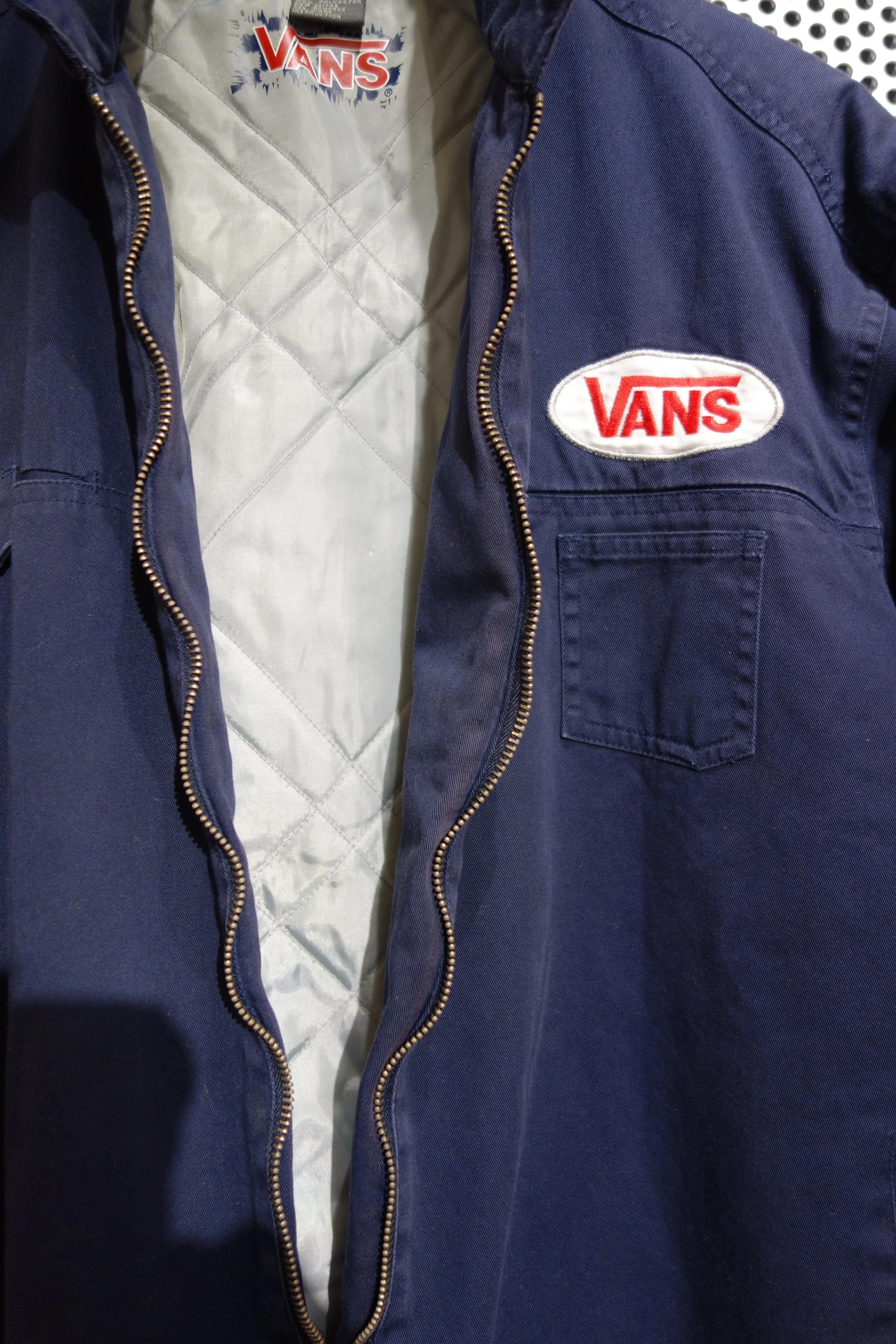 vintage(?) van's custom c&w jacket ~ L