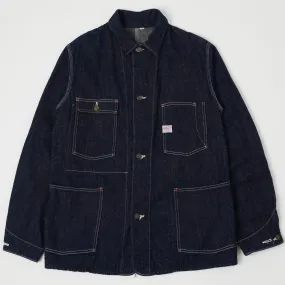 Warehouse 2110 Denim Coverall Jacket - Rinsed