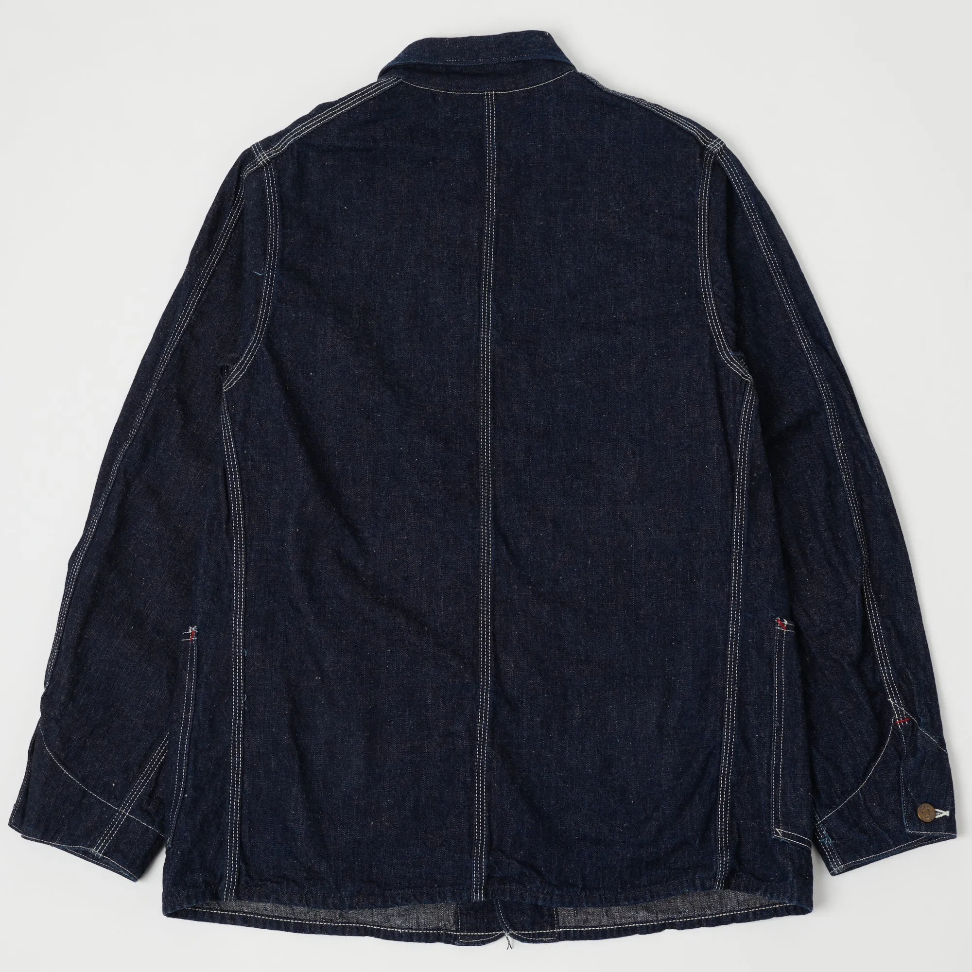 Warehouse 2110 Denim Coverall Jacket - Rinsed