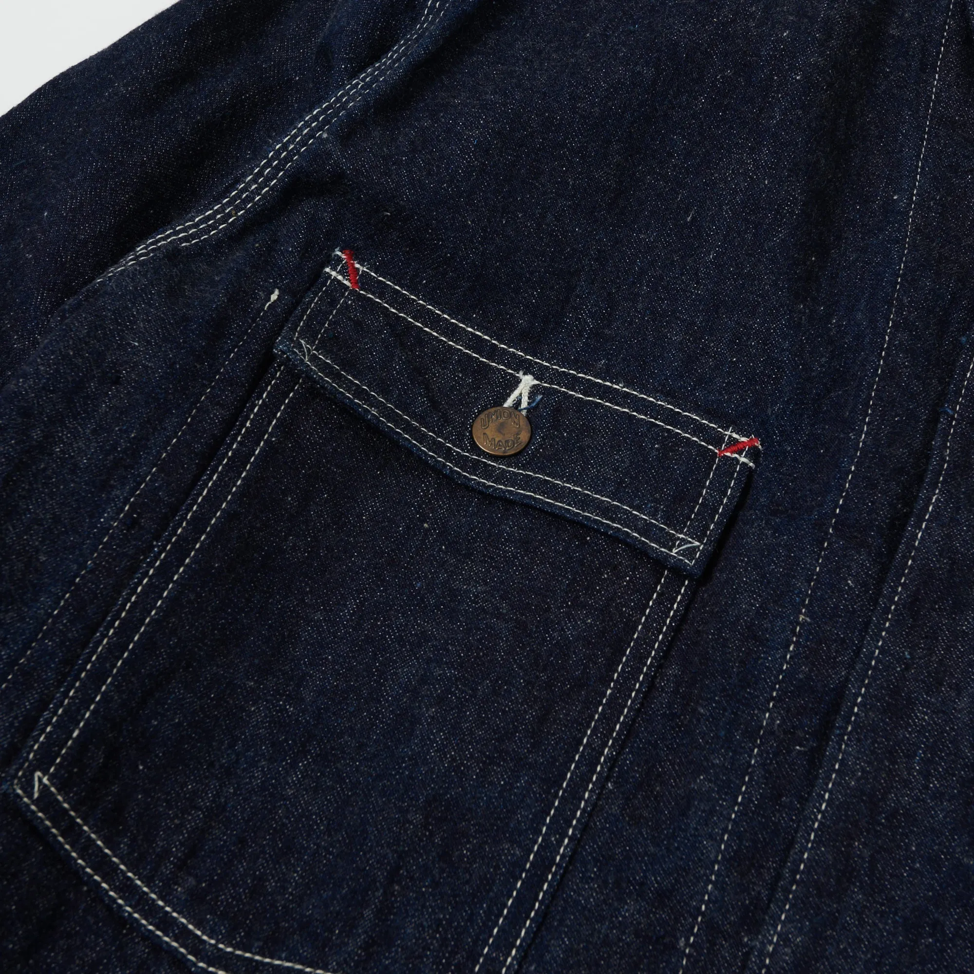 Warehouse 2110 Denim Coverall Jacket - Rinsed