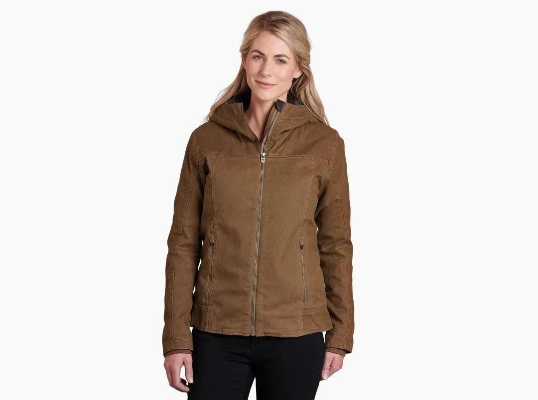 Women's The Law Fleece Lined Hoody - Dark Khaki