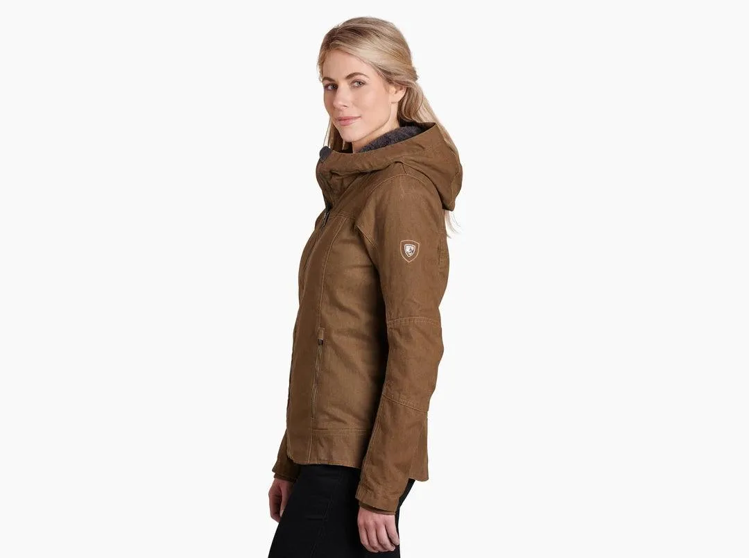 Women's The Law Fleece Lined Hoody - Dark Khaki