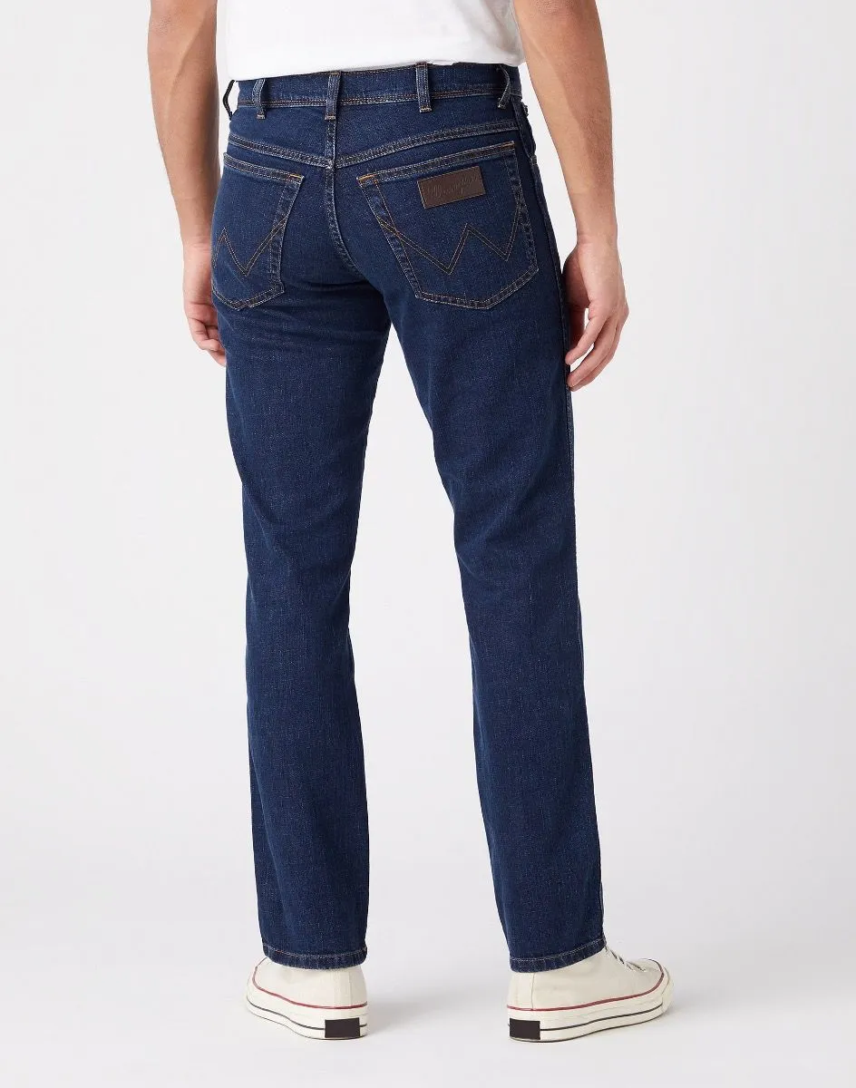 Wrangler Texas Slim Stretch Denim Jeans Cross Game