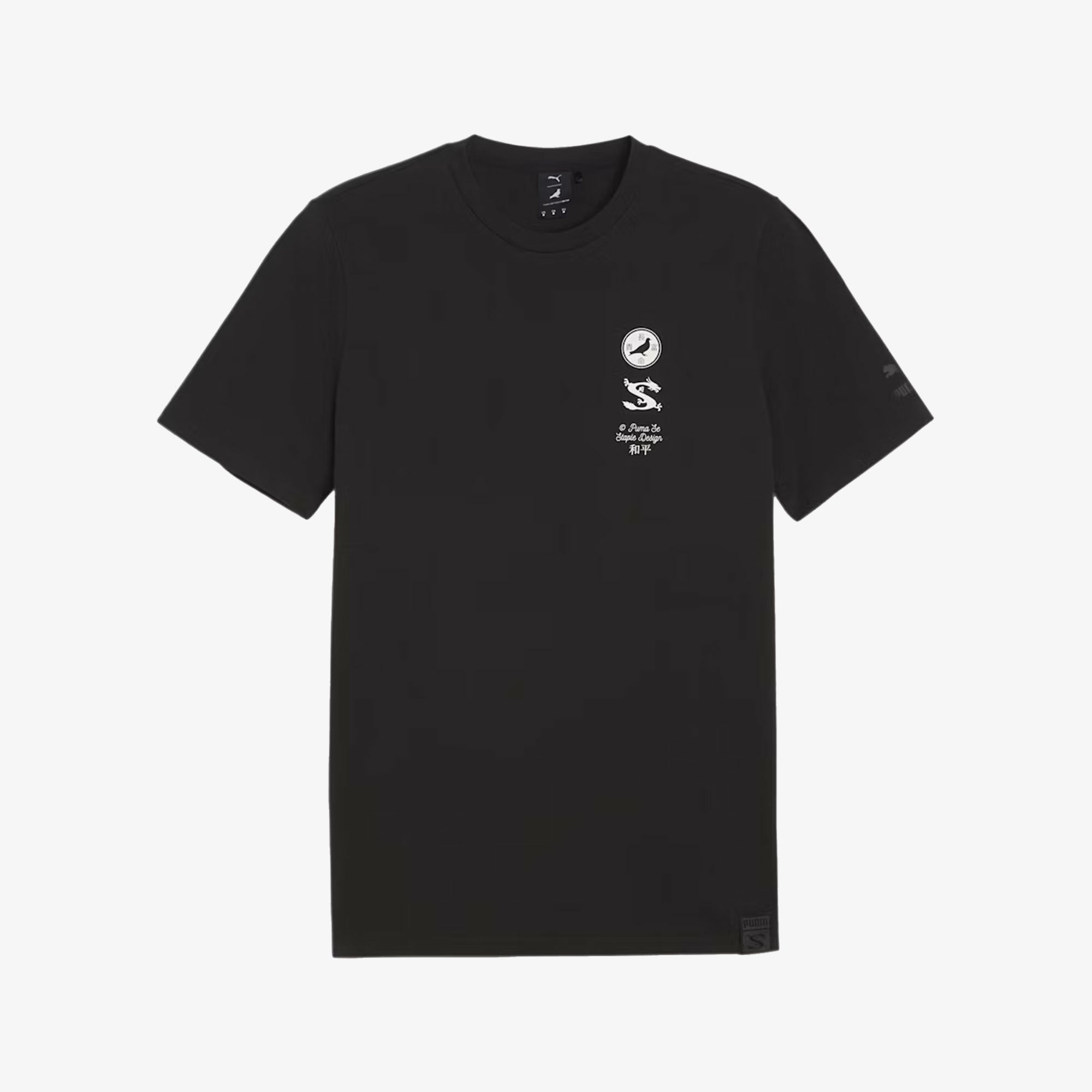 X STAPLE GRAPHIC TEE 'BLACK'