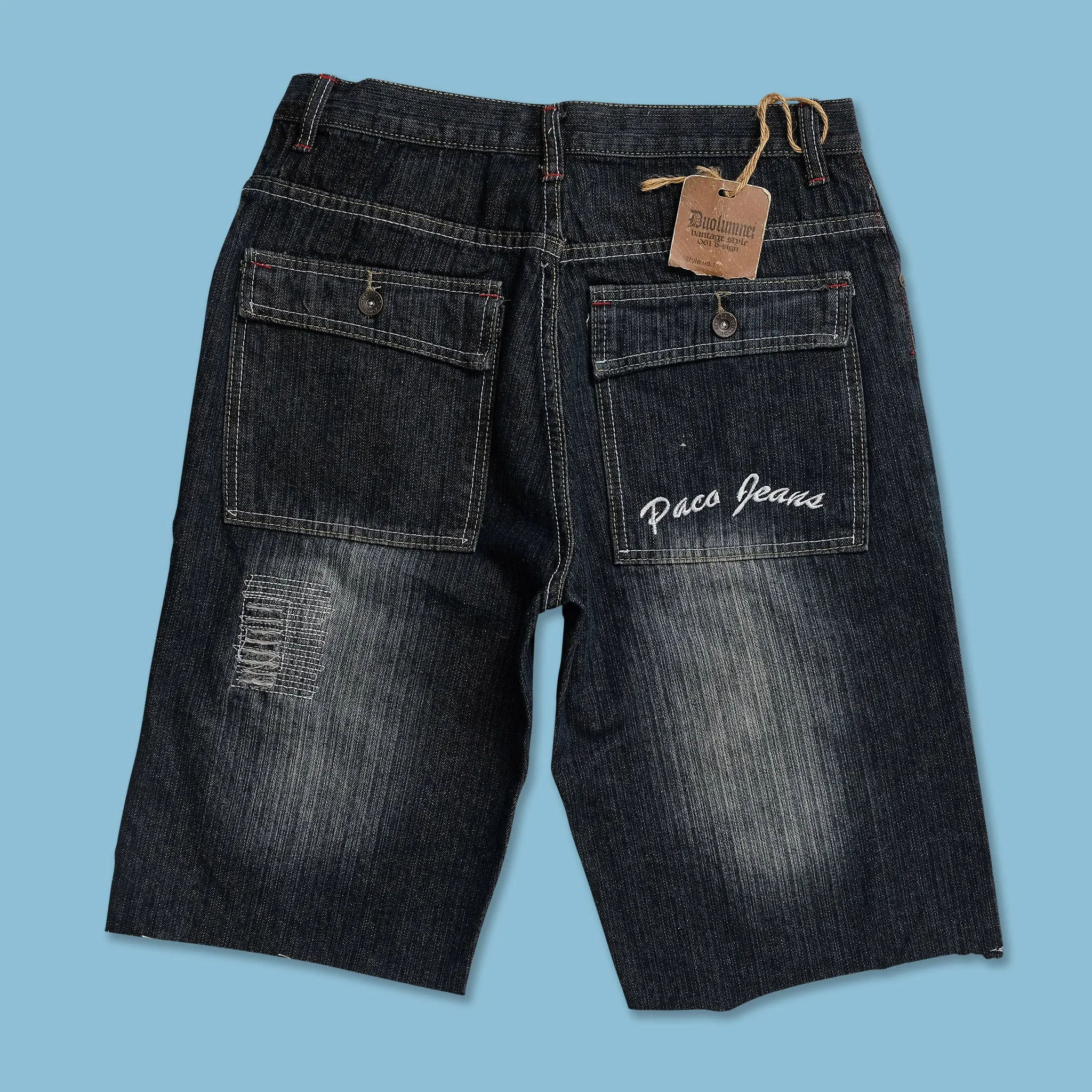 Y2K Paco Jeans Baggy Shorts W32